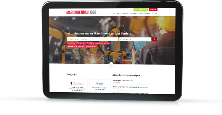 Mediadaten MASCHINENBAU.JOBS